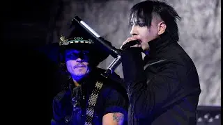 MARILYN MANSON ft  JOHNNY DEPP - SWEET DREAMS 2021 LIVE
