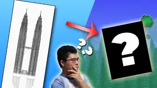 I'm Gonna Build KLCC!!  [TERRARIA] #21boysslive