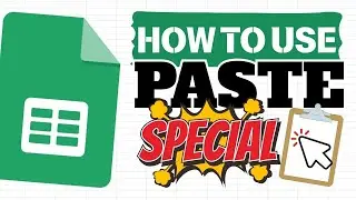 How to Use the Paste Special in Google Sheets (Paste as Plain Text)