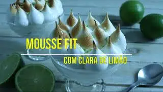 RECEITA DE MOUSSE FIT COM CLARA PASTEURIZADA SABOR LIMÃO MAXXIOVOS