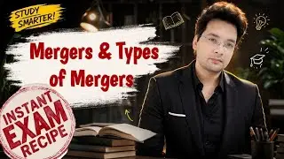 Mergers and types of mergers - horizontal and vertical | Business organization| Hindi | BBA,MBA