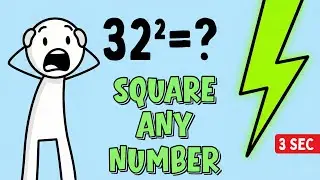 Square Numbers Faster Than a Calculator | Mental Math Hack