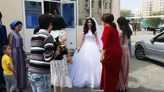 Turkmen Wedding Dashoguz toy, свадьба в Дашогузе,The bride is ready, Beautiful Uzbek bride