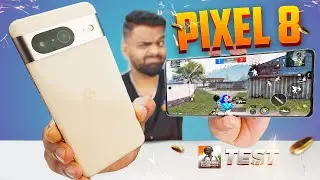 Google Pixel 8 - PUBG Test with FPS! 🔥 Heating & Battery Drain 🤐