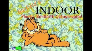 (YTP) Garfield's Indoor Plastic Bird Bath Catastrophe