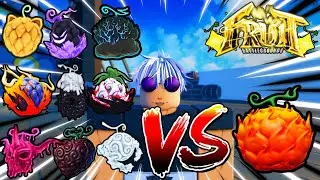 FRUIT BATTLEGROUNDS RANKED MYTHIC USERS VS FLAME FRUIT