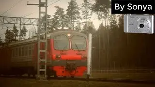 Пасмурно-Весенний сборник поездов (With Music)