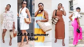 NEW IN ZARA SUMMER TRY ON HAUL 2021