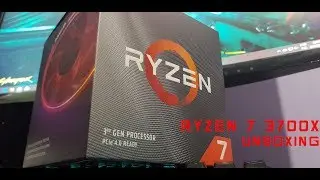 Unboxing AMD Ryzen 7 3700x + Montagem da CPU