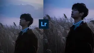 Lightroom Tutorial-Simple Pic Into Blue Preset||🔥💙