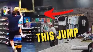 CHALLENGE: HOW MANY PAIRS OF SHOES CAN HE JUMP OVER?