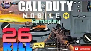 Call Of Duty Mobile || Call of Duty Multiplayer Gameplay With 26 Kill || COD Gameplay