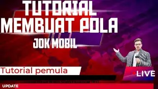 tutorial cara membuat pola jok mobil original pabrik