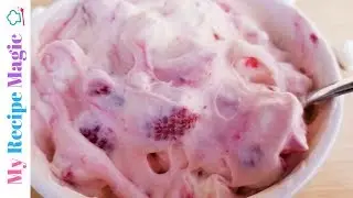 Raspberry Marshmallow Fluff Salad