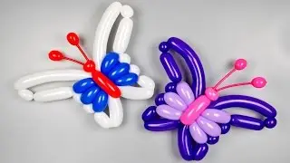 Butterfly of balloons