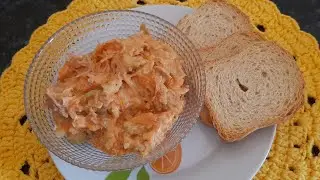 PATÊ DE ATUM COM CENOURA SUPER FÁCIL
