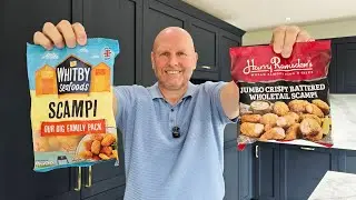 Harry Ramsden's Vs Whitby Scampi Comparison Food Review 