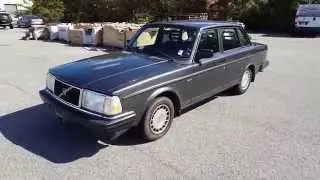 1992 Volvo 240 DL Walkaround, Start up, Quick tour