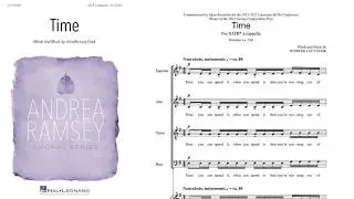 Time (SATB a cappella Choir) - Music by Jennifer Lucy Cook
