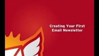 Creating Your First Email Newsletter
