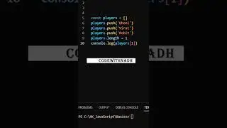 Arrays length property in javascript #shorts