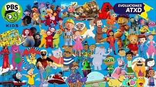 Evolución de PBS Kids (1994 - 2022) | ATXD ⏳