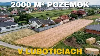 POZEMOK 2000 M2 V ĽUBOTICIACH