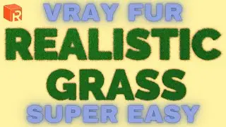 How to Create Realistic Grass | VRay Fur Tutorial