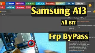 Samsung A13 All Bit Frp Bypass A137F,A136U,A136S, Unlock Tool