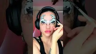 Japanese Style Tattoos as #makeup #makeuptutorial #makeupartist #maquillaje #maquiagem #макияж