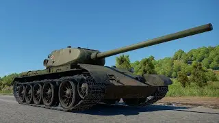 Первый бой на танке Т-44 в War Thunder.