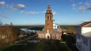 Храмы Чердыни от АЭРО100  [HD]