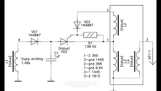 Electronic ignition MB-12 _A clever three-winding coil!!!