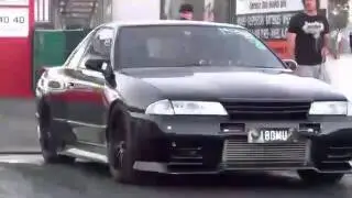 Mean and Fast Nissan Skyline GTR R32