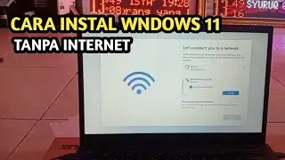 cara instal windows 11 tanpa internet