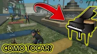 TOCANDO PIANO NO FREE FIRE FIZ UMA MÚSICA?