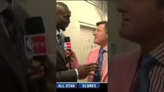 Kevin Garnett Roast Interviewer #funny #nba #fail #interview #basketball