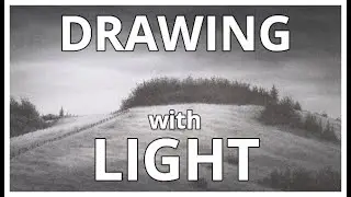 Turn a Boring Landscape into a Beautiful Drawing | Easy Graphite Pencil Tutorial