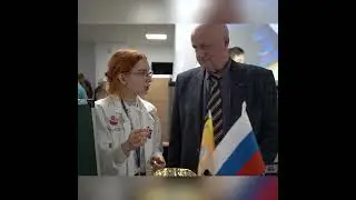 учащиеся школы 23 на праздновании 300-летии Российской Академии Наук