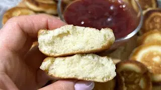 ОЛАДЬИ КАК ПОНЧИКИ ! Самые ВКУСНЫЕ  и ПЫШНЫЕ.