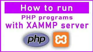 How to run a php project with xammp server | php running with XAMMP server