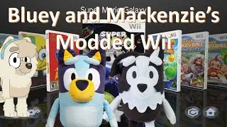 Super Bluey Party: Bluey and Mackenzie’s Modded Wii