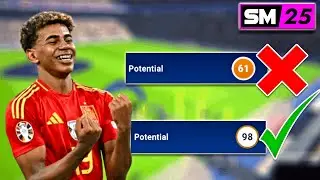 SM25 Potentials Explained | Soccer Manager 2025 Tips & Tricks