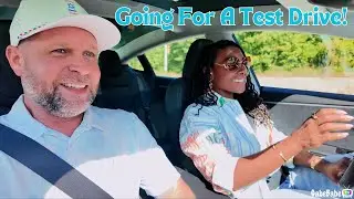 TEST DRIVING A NEW CAR?!