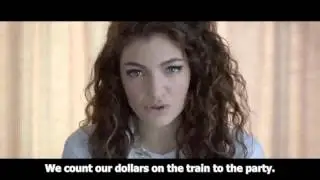 Royals - Lorde (lyrics)