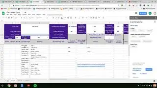 Make a Google Form from data in a Google Sheet