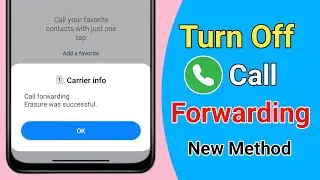 How to Turn Off Call Forwarding On Android Phone | Deactivate Call Forwarding In Android 2024