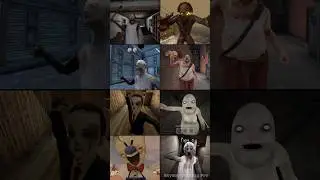 Jumpscare Battle! Granny Vs Death Park Vs Grandpa Vs MrMeat Vs Evil Doll Vs Slenny Vs Rod Vs SAsylum