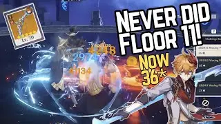 Clearing the HARDEST Abyss 36★ with a underleveled account!