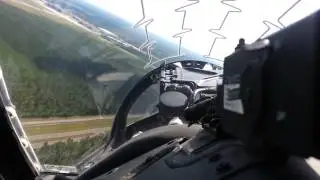 T45C Goshawk Landing from Cockpit